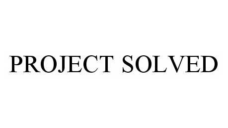  PROJECT SOLVED