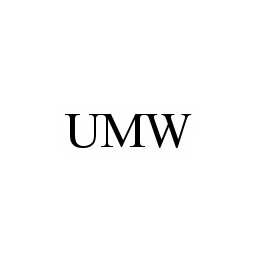 Trademark Logo UMW