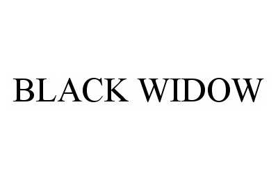 Trademark Logo BLACK WIDOW