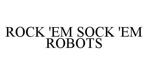  ROCK 'EM SOCK 'EM ROBOTS