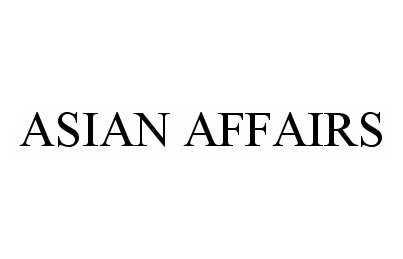 Trademark Logo ASIAN AFFAIRS