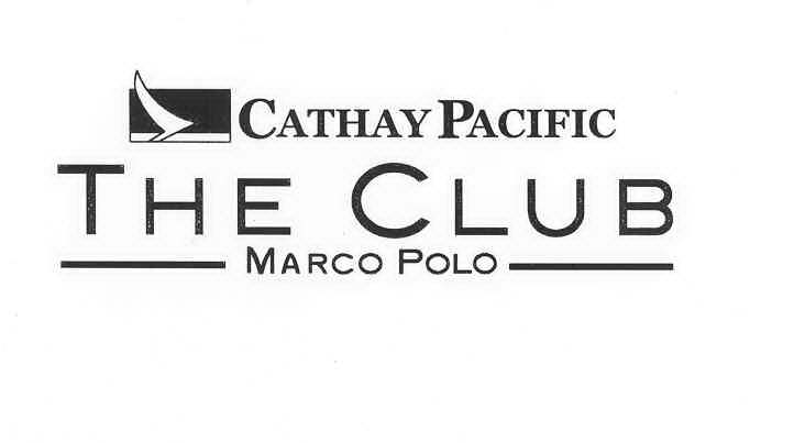 Trademark Logo THE CLUB MARCO POLO CATHAY PACIFIC