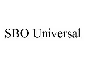  SBO UNIVERSAL