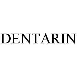 Trademark Logo DENTARIN