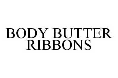  BODY BUTTER RIBBONS