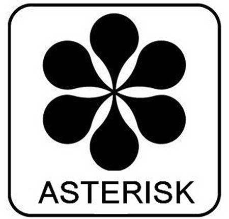 Trademark Logo ASTERISK
