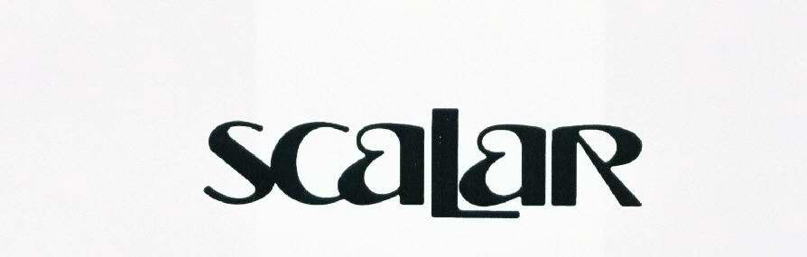 Trademark Logo SCALAR