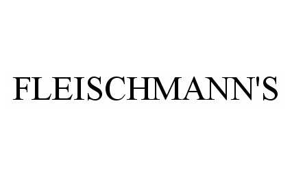  FLEISCHMANN'S