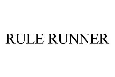 Trademark Logo RULE RUNNER