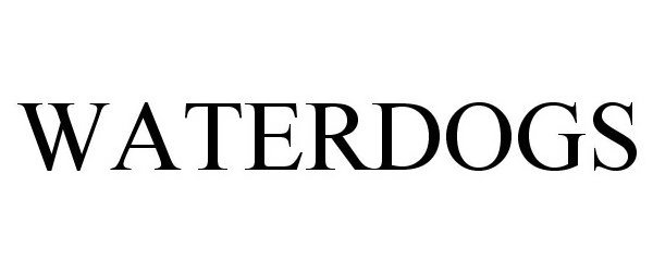 Trademark Logo WATERDOGS