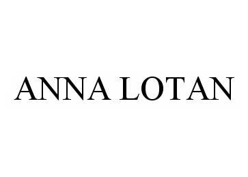 Trademark Logo ANNA LOTAN
