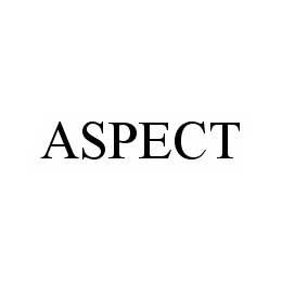 Trademark Logo ASPECT