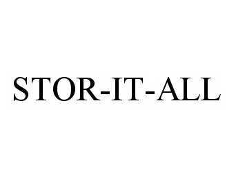 Trademark Logo STOR-IT-ALL