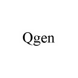 Trademark Logo QGEN