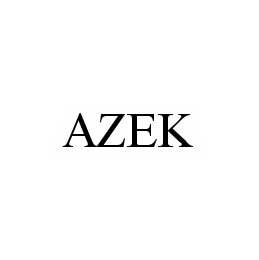 Trademark Logo AZEK