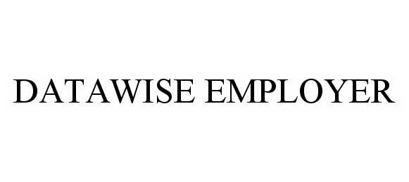 Trademark Logo DATAWISE EMPLOYER