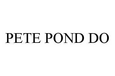 PETE POND DO