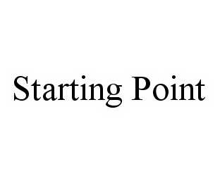  STARTING POINT