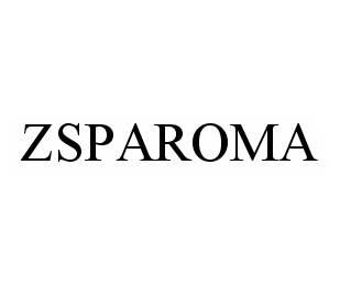 Trademark Logo ZSPAROMA