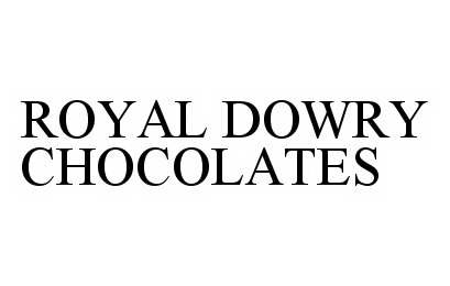  ROYAL DOWRY CHOCOLATES
