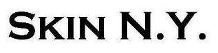 Trademark Logo SKIN N.Y.
