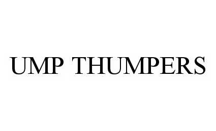  UMP THUMPERS