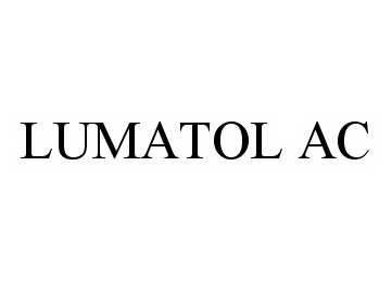 Trademark Logo LUMATOL AC