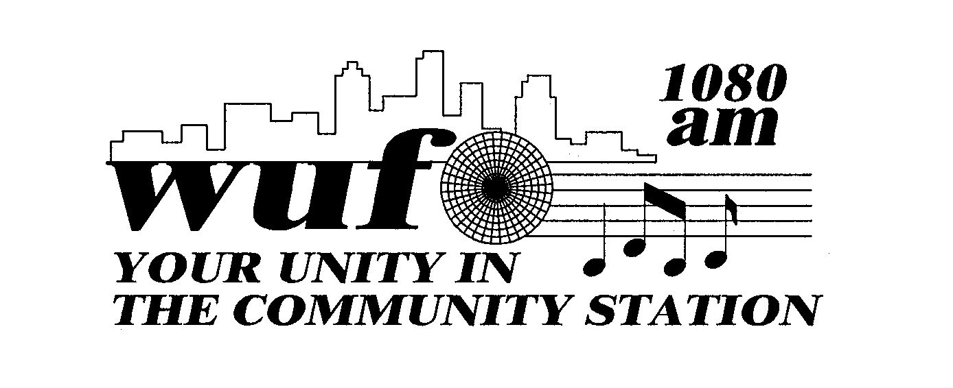 Trademark Logo WUFO 1080 AM YOUR UNITY IN THE COMMUNITY STATION
