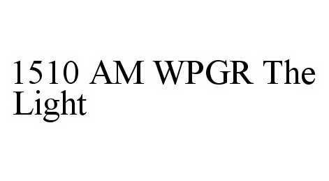  1510 AM WPGR THE LIGHT