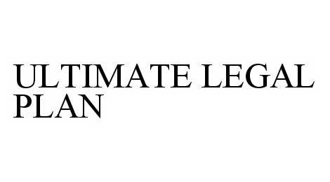 Trademark Logo ULTIMATE LEGAL PLAN