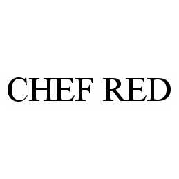  CHEF RED