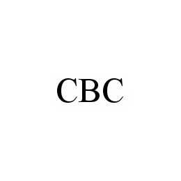 Trademark Logo CBC