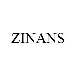 Trademark Logo ZINANS