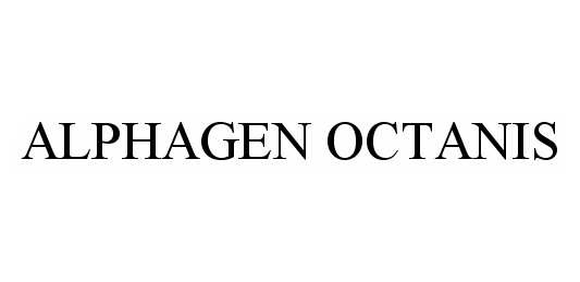 Trademark Logo ALPHAGEN OCTANIS