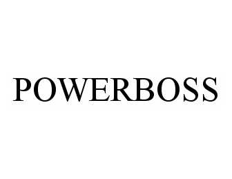 Trademark Logo POWERBOSS