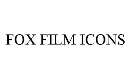  FOX FILM ICONS