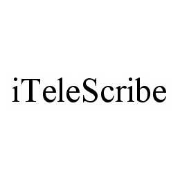 Trademark Logo ITELESCRIBE