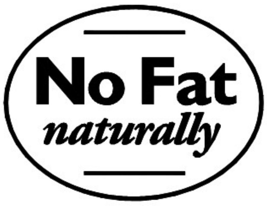 Trademark Logo NO FAT NATURALLY