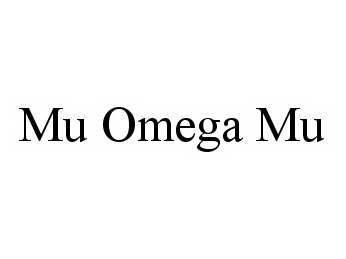  MU OMEGA MU