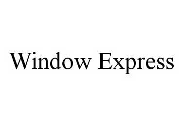 Trademark Logo WINDOW EXPRESS