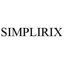 Trademark Logo SIMPLIRIX