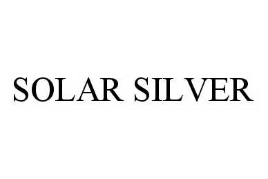  SOLAR SILVER