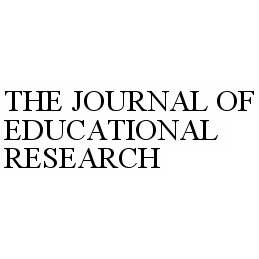 Trademark Logo THE JOURNAL OF EDUCATIONAL RESEARCH