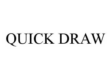 Trademark Logo QUICK DRAW