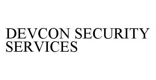  DEVCON SECURITY SERVICES