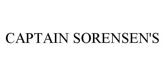 Trademark Logo CAPTAIN SORENSEN'S