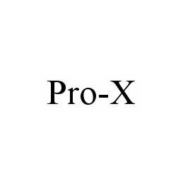 Trademark Logo PRO-X