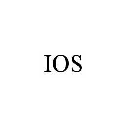 Trademark Logo IOS