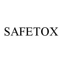 Trademark Logo SAFETOX