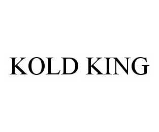  KOLD KING